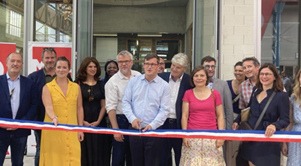 Inauguration de LaLoco à Fives Cail